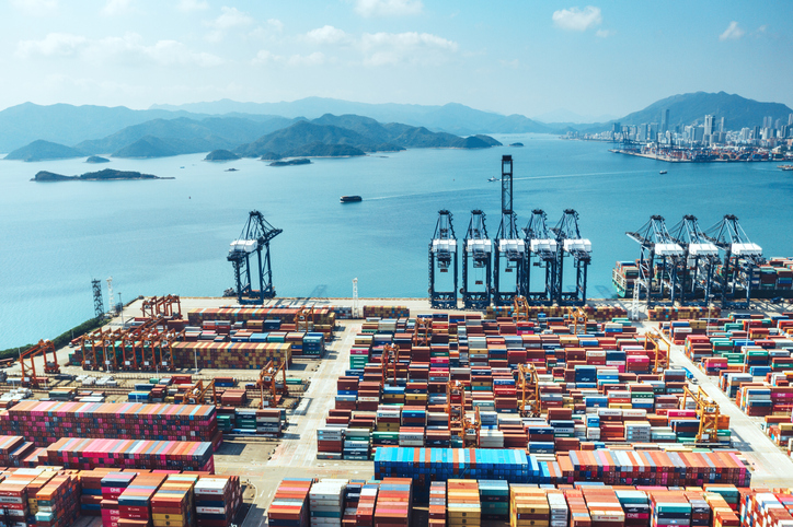 The Port of Shenzhen is the third largest transshipment port in the world