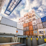 Container Cargo Transfer Operation in Durban South Africa
