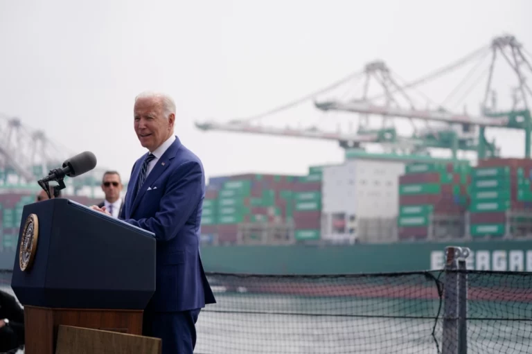 Biden Port of LA