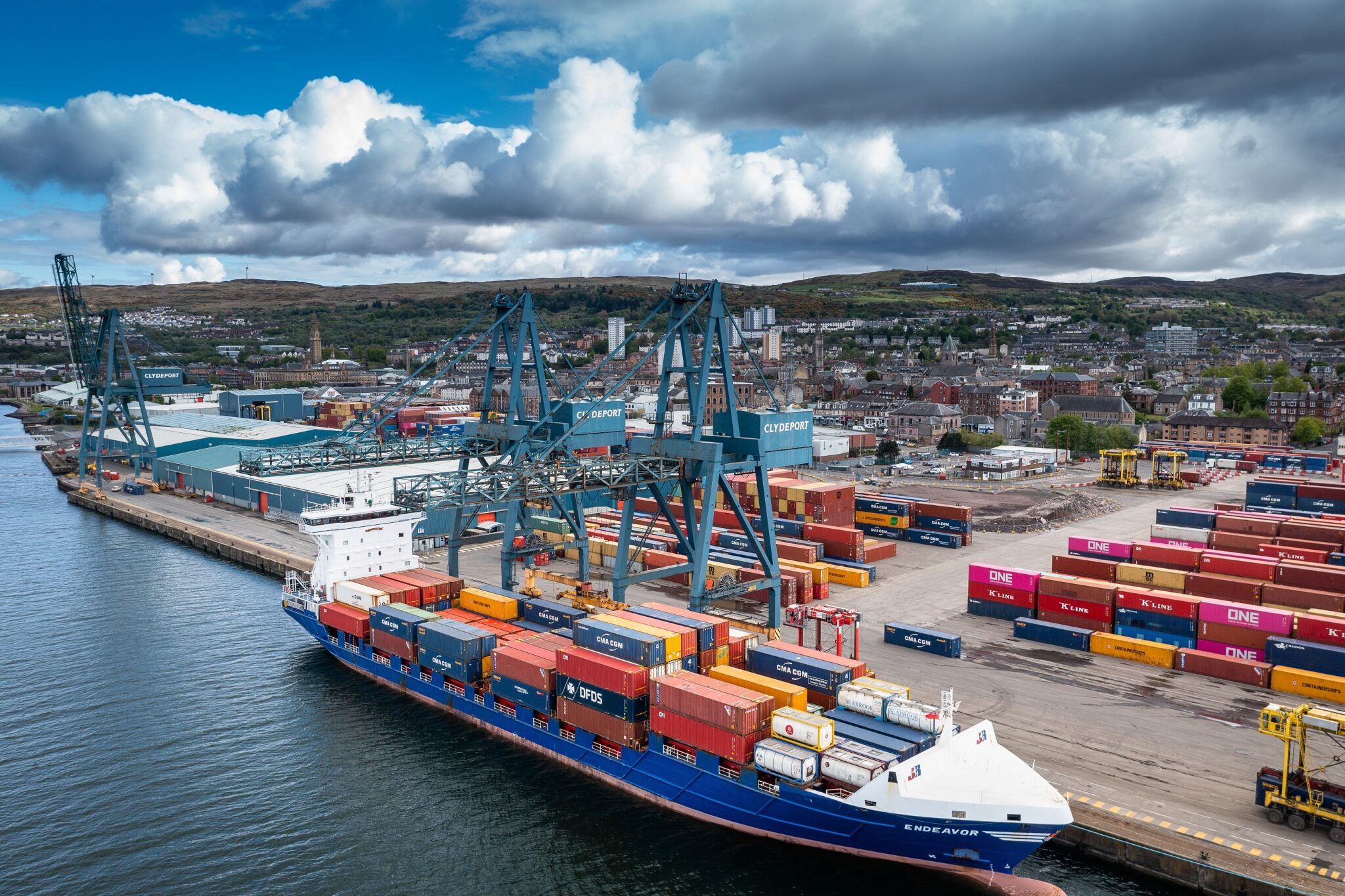 New cranes set for Scottish container terminal in £17 million boost ...