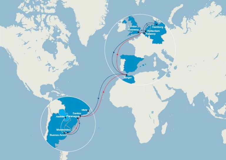Cma cgm enhances north europe south america connection port