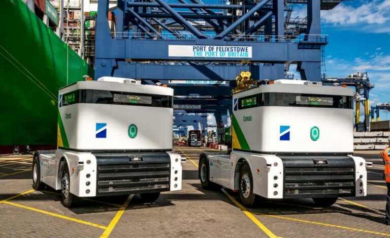 Port of Felixstowe deploys first autonomous trucks