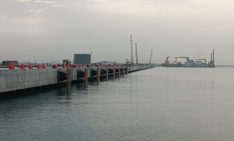 ShibataFenderTeam distributes fender systems to Lekki Port