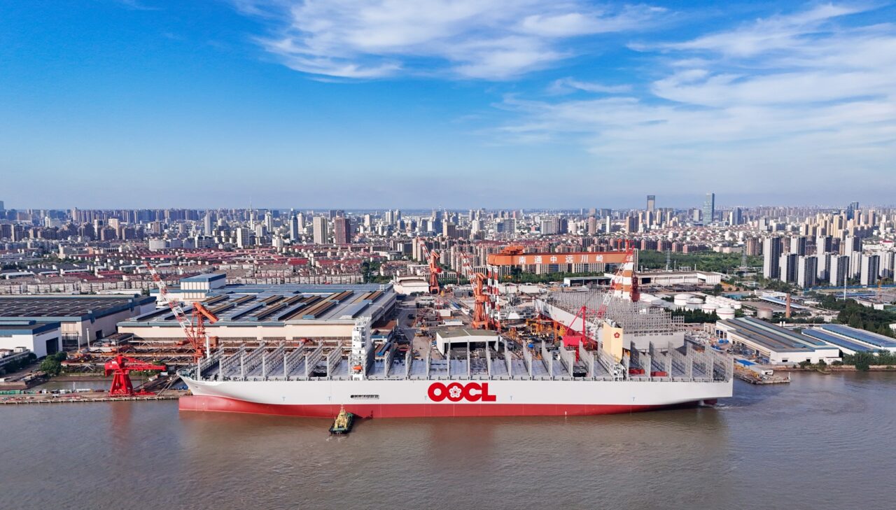 OOCL introduces fifth 24,188 TEU mega vessel