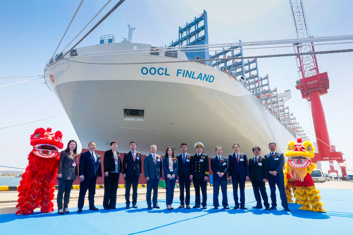 OOCL's two 24,188 TEU vessels commence operation