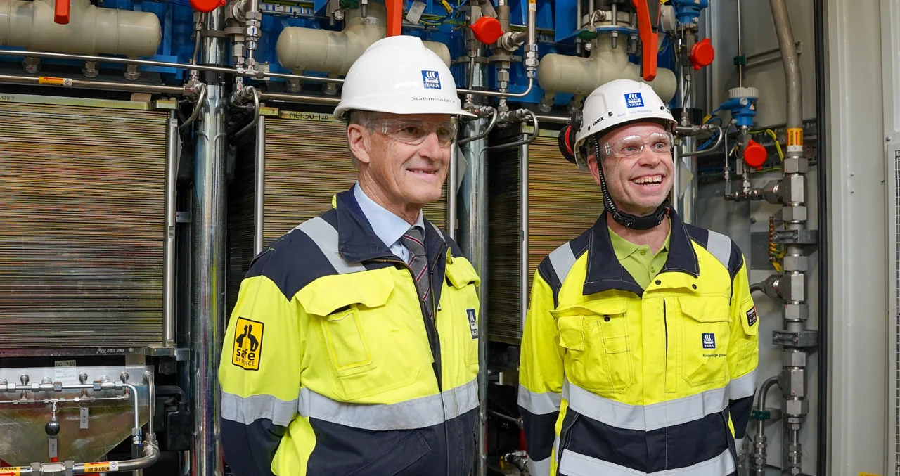 Yara launches renewable hydrogen plant
