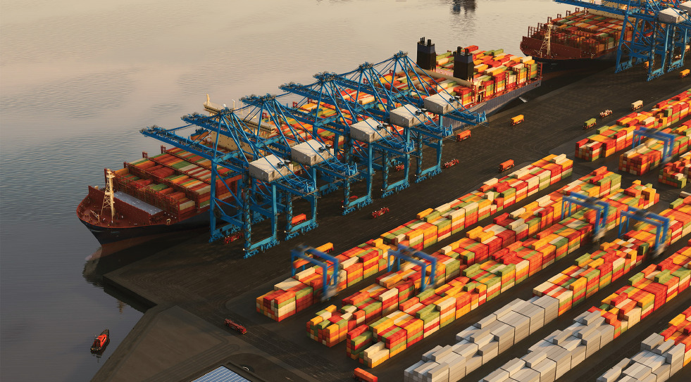 Siemens implements automated cranes for the Port of NEOM