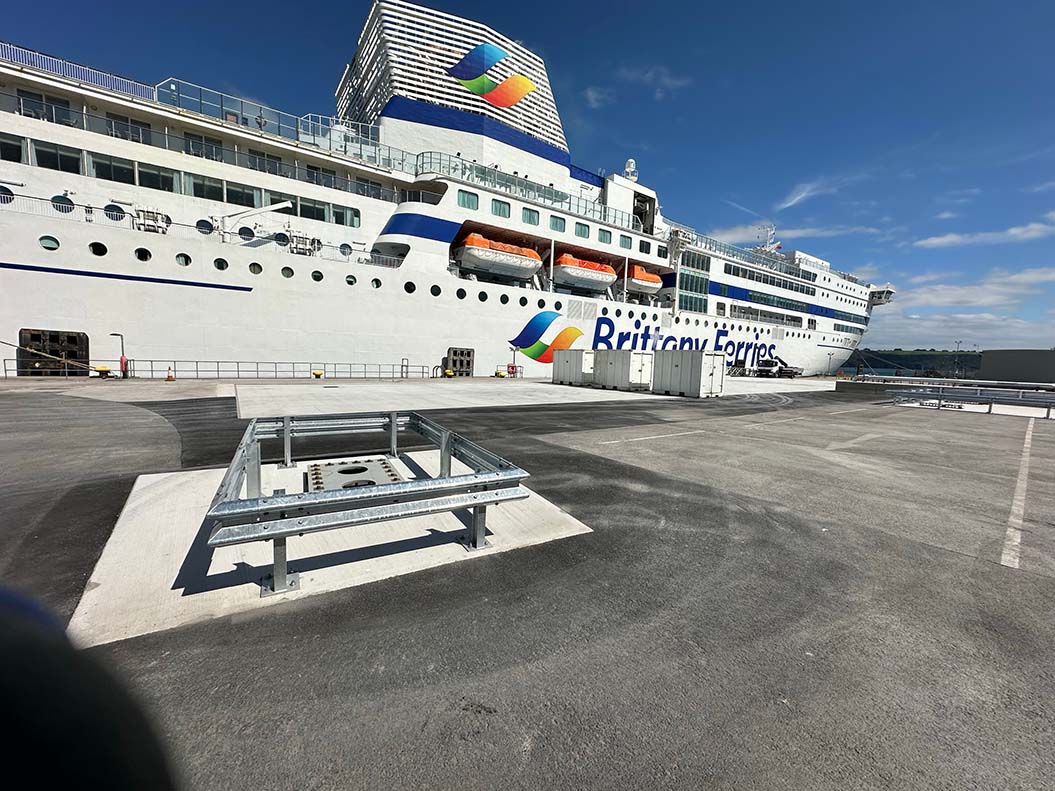 ABP upgrades West Wharf at Plymouth’s Millbay Docks