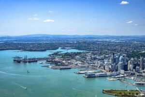 Port of Auckland lays first deck panel at Bledisloe North