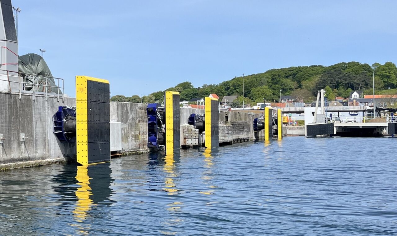 Kalundborg berth refurbished for Samsølinjen ferry use