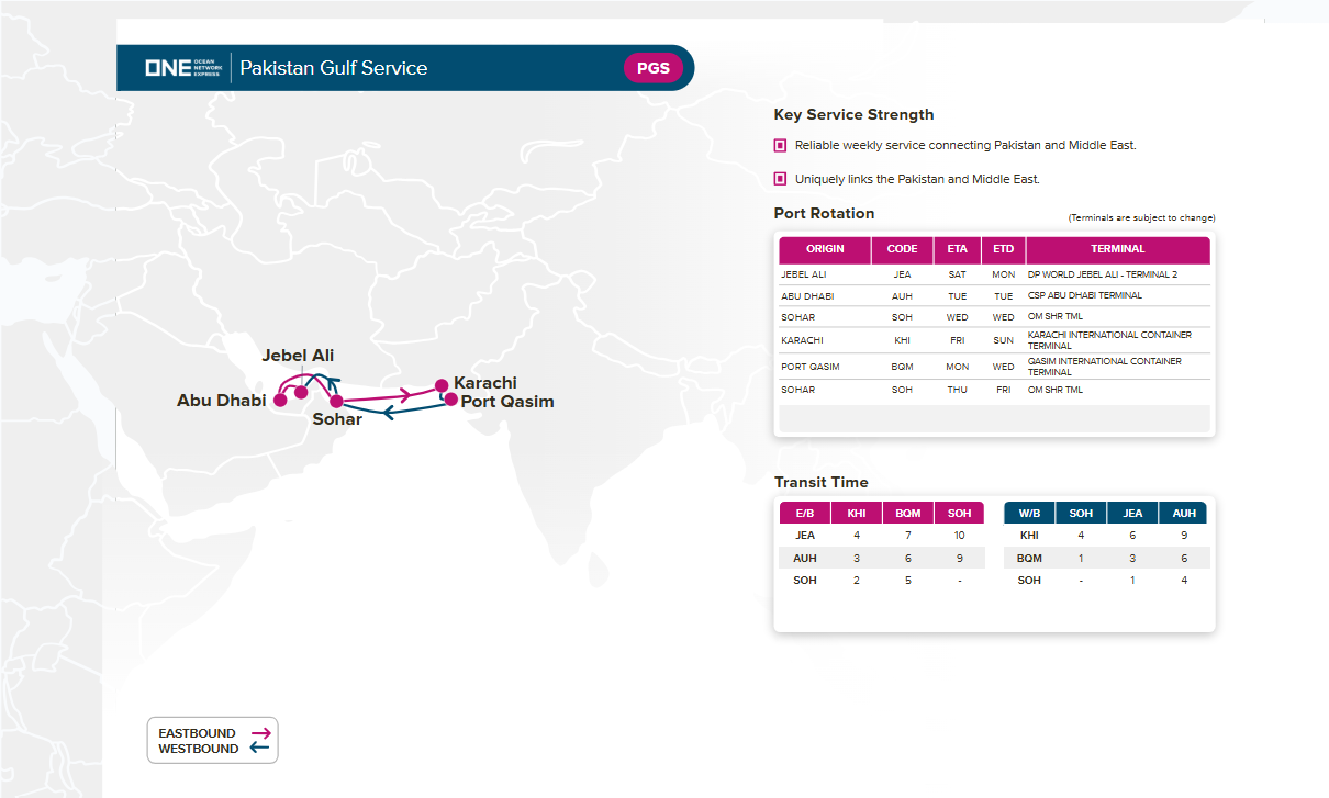 ONE launches new Pakistan Gulf Service