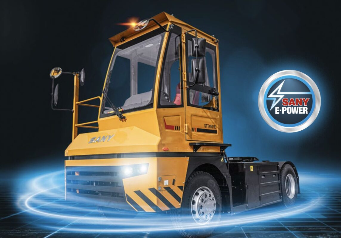 SANY launches fully electric terminal tractor for Europe