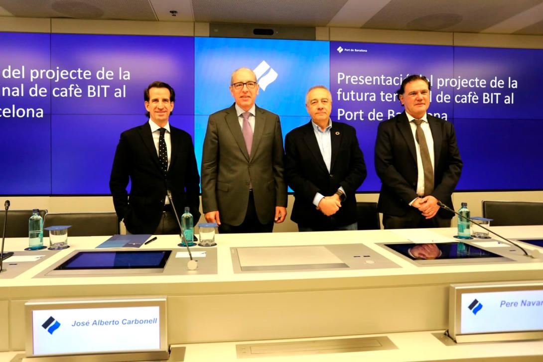 Port of Barcelona unveils advanced coffee terminal