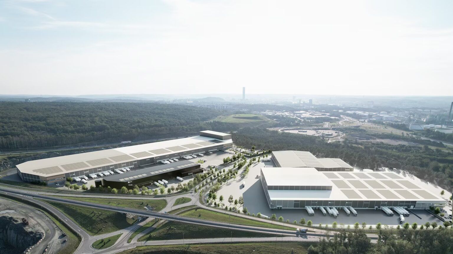Port of Gothenburg, Castellum expand Halvorsäng logistics area