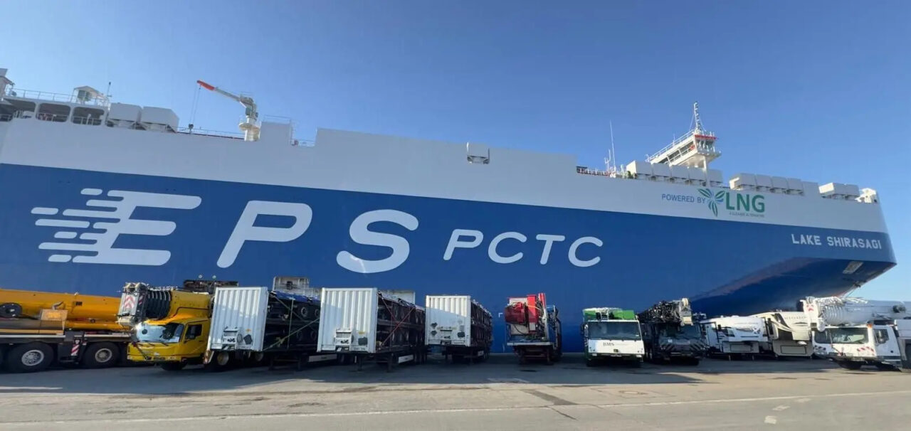 Cavotec supports first car carrier shore power link