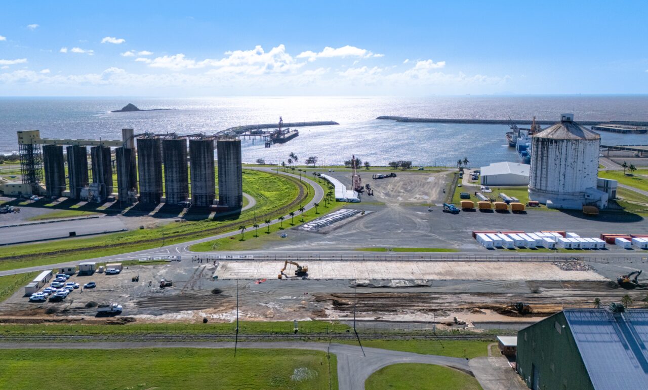NQBP builds first container depot at Port of Mackay