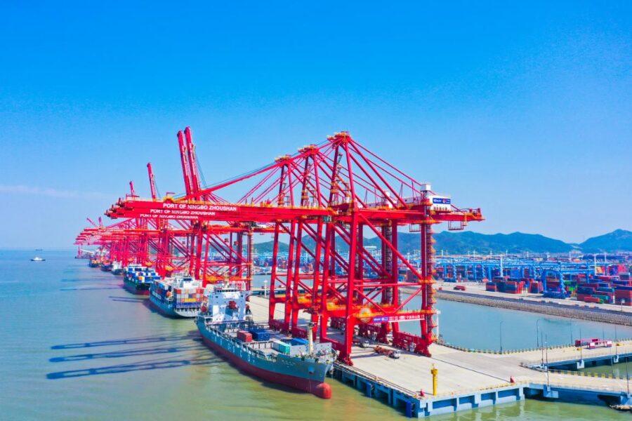Ningbo-Zhoushan Port reports strong February across terminals
