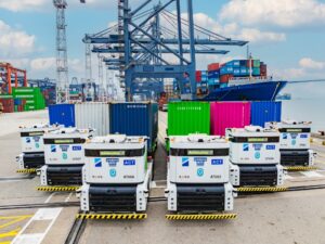 Westwell Q-Truck launches at Hong Kong terminal