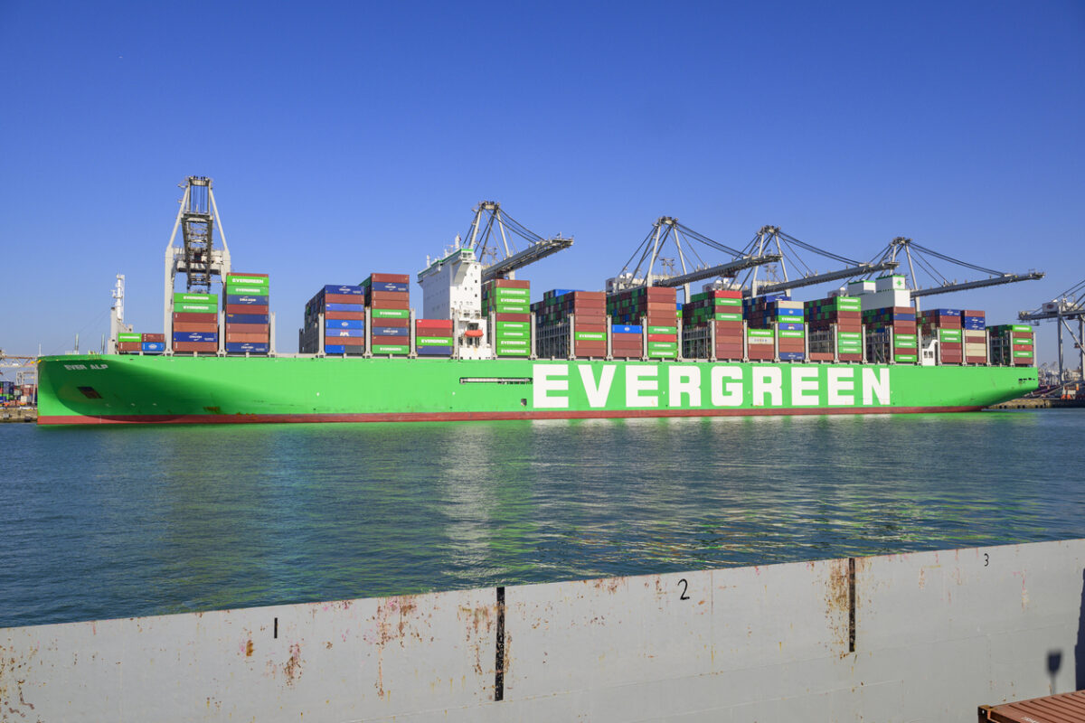 Evergreen launches Asia–South Africa SAF service