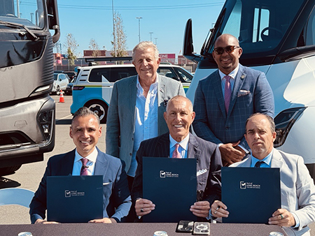 Port of Long Beach unveils EV freight corridor