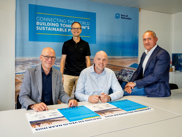 Port of Rotterdam widens channel for next-gen containerships