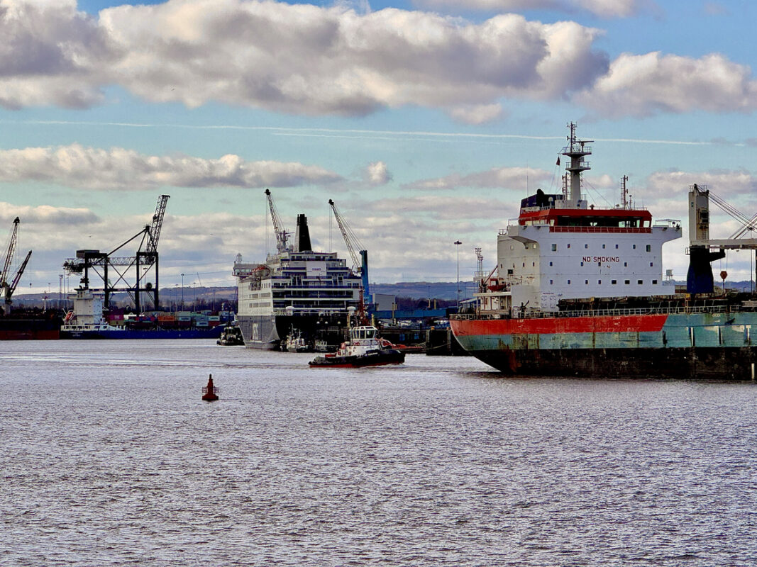 Port of Tyne shuts waterway to clear collision wreckage
