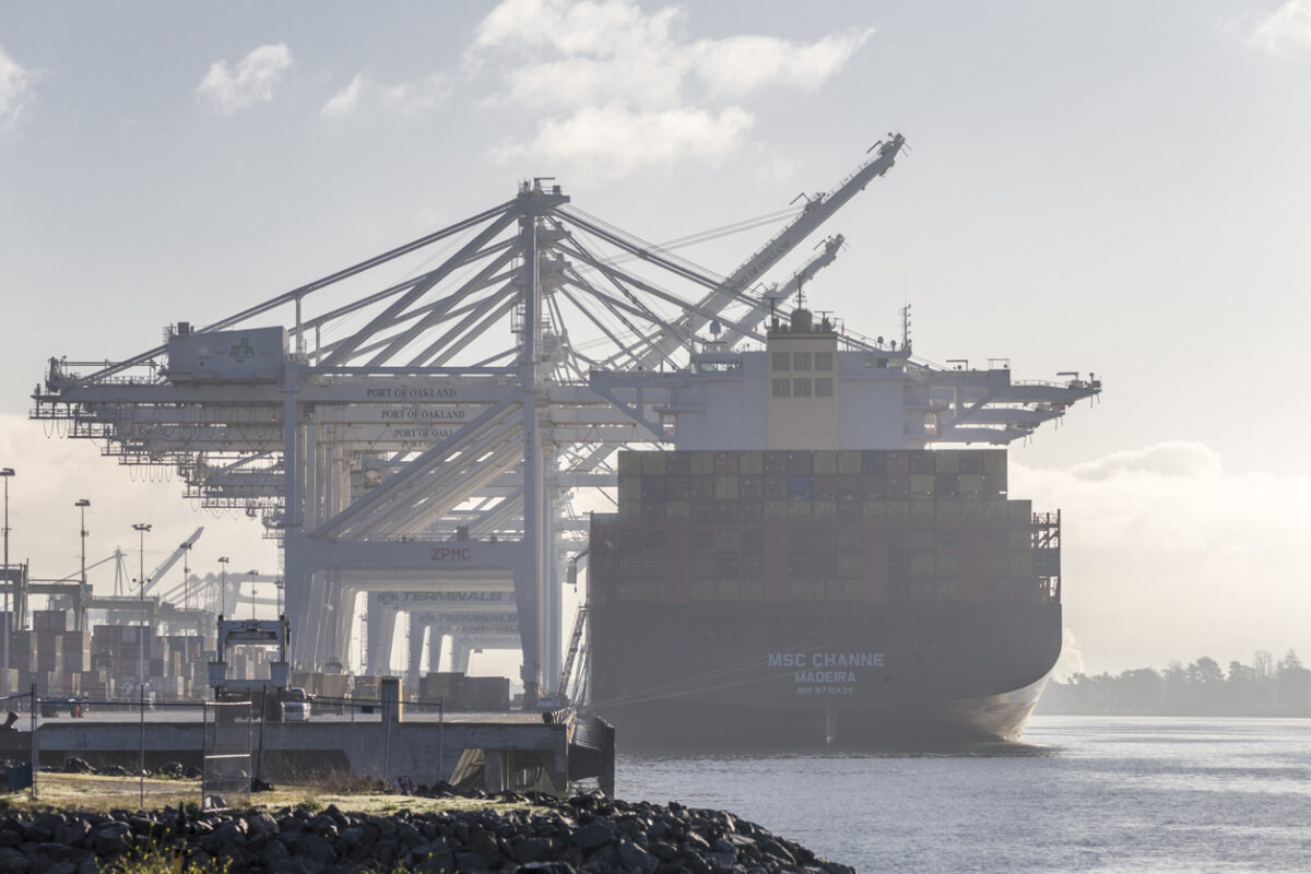 Tariff deadline drives West Coast import surge