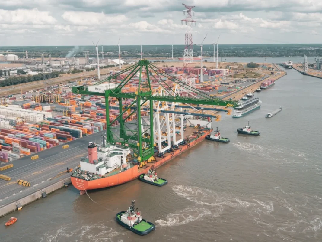 PSA Antwerp adds new STS crane at Noordzee Terminal