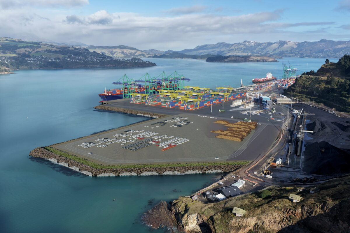 Lyttelton Port commits NZ$821 million to terminal expansion