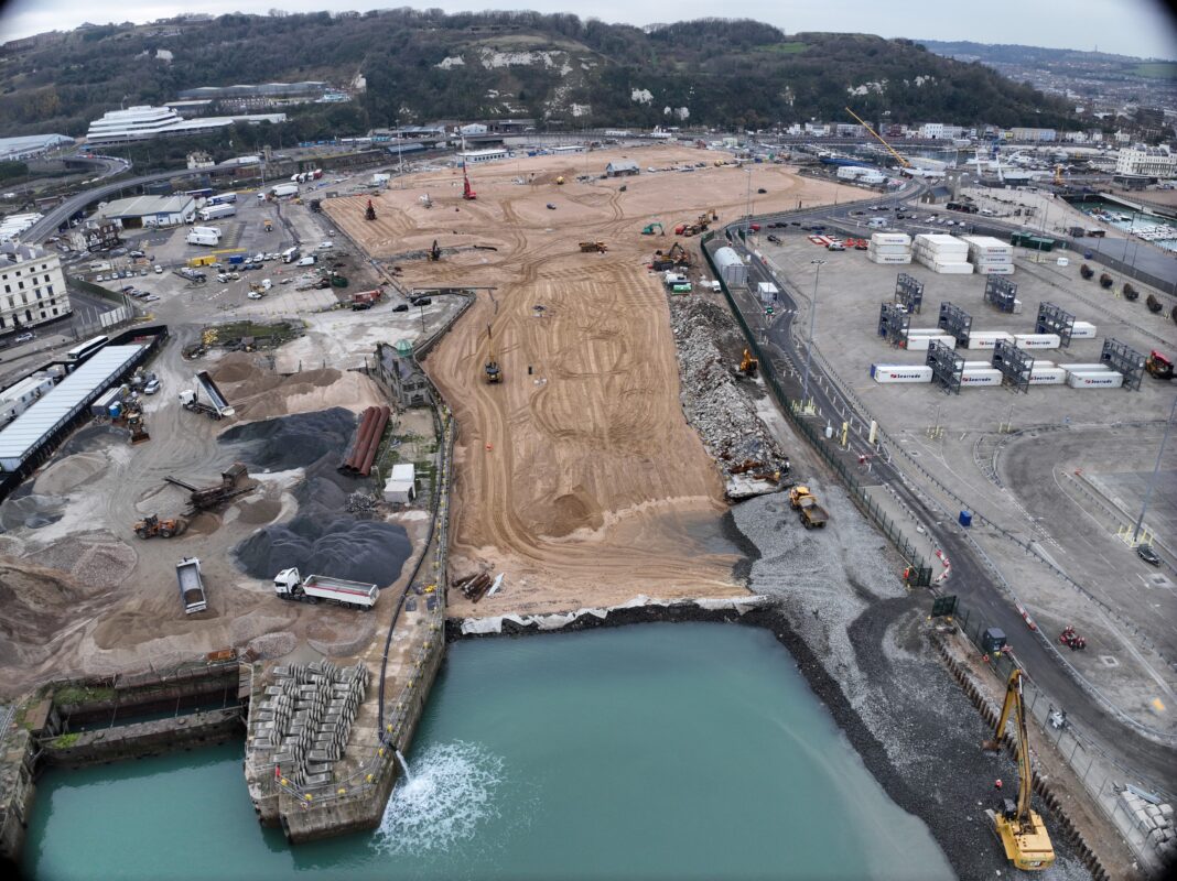 Port of Dover completes £53m Western Docks land reclaim